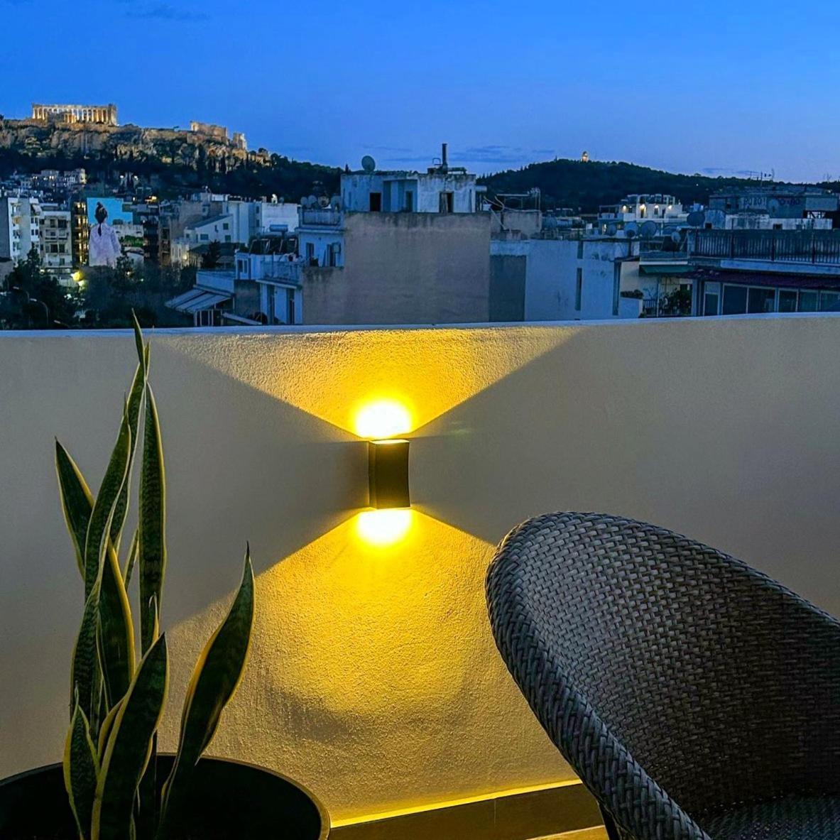 アテネExquisite Penthouse With Breathtaking Acropolis Panorama Viewアパートメント エクステリア 写真
