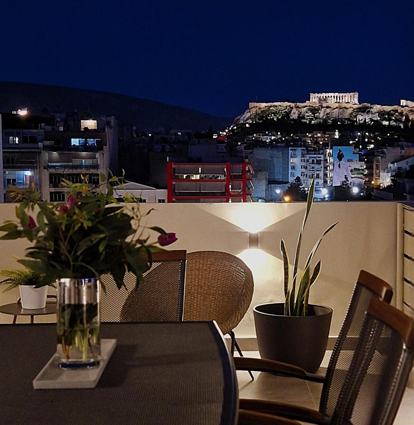アテネExquisite Penthouse With Breathtaking Acropolis Panorama Viewアパートメント エクステリア 写真