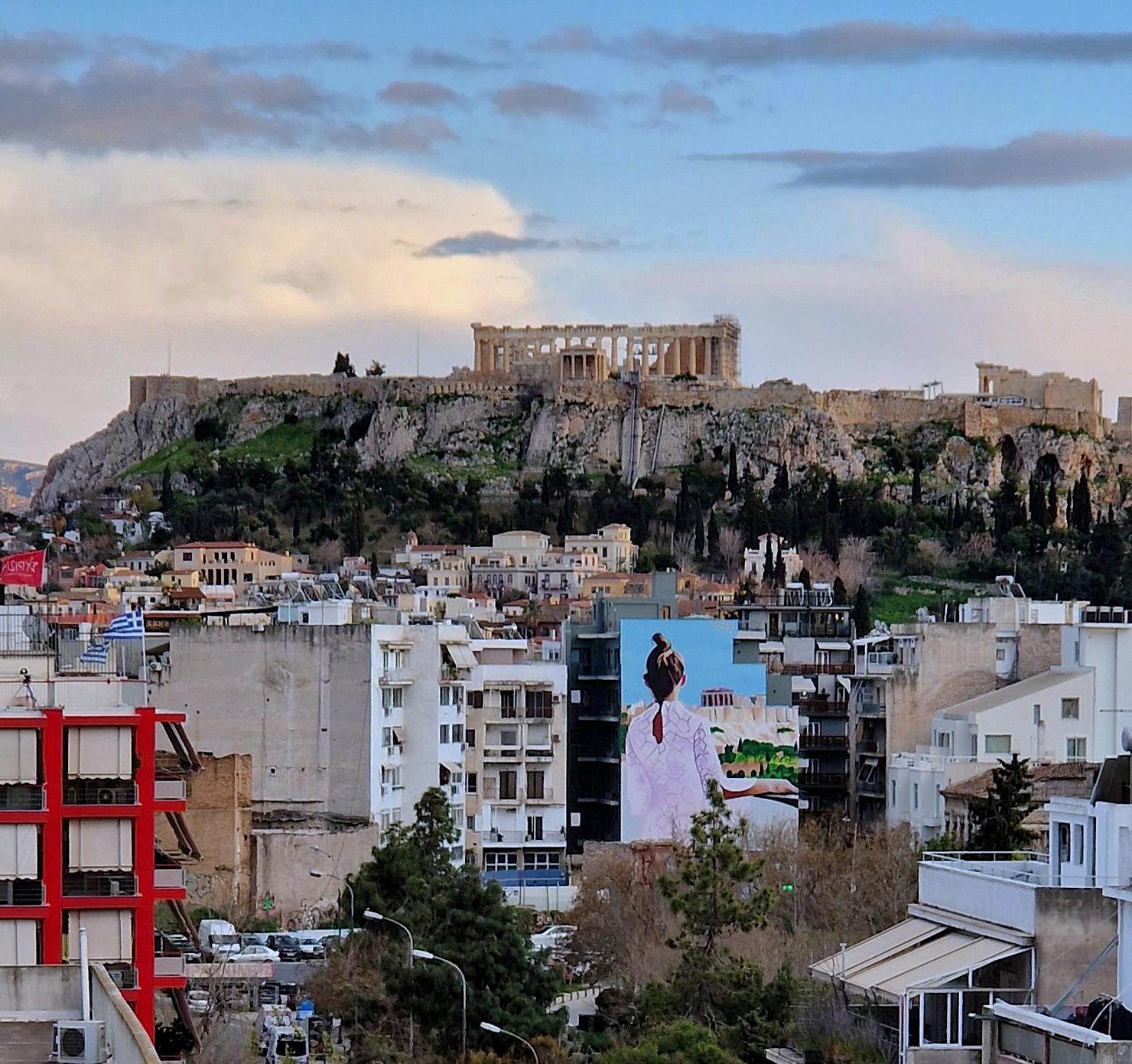 アテネExquisite Penthouse With Breathtaking Acropolis Panorama Viewアパートメント エクステリア 写真