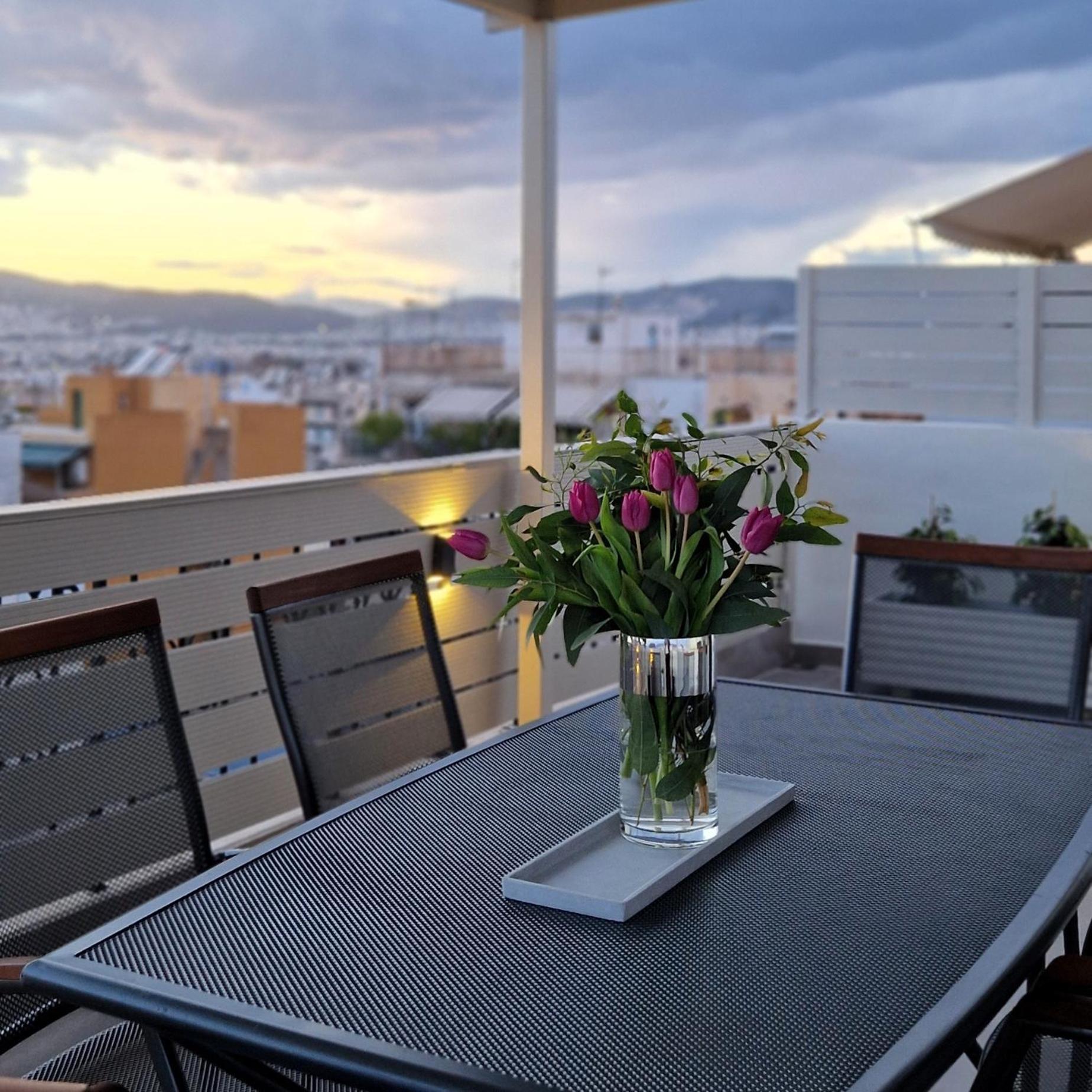 アテネExquisite Penthouse With Breathtaking Acropolis Panorama Viewアパートメント エクステリア 写真